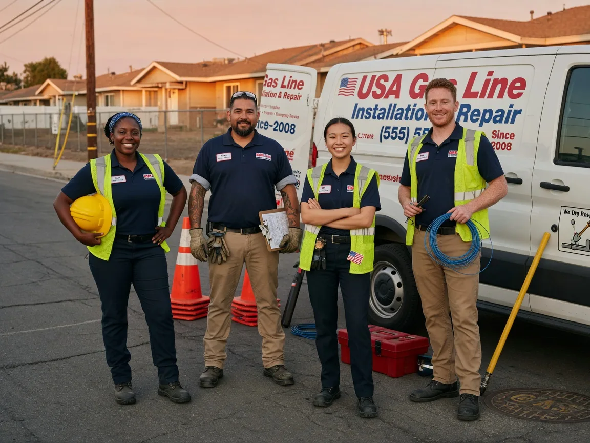 Gas Line Installation company in Knippa, TX